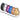 6-Pack: 140DB Personal Security Alarm Keychain with LED Lights