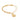 RMZ GOLD NYC 18K Gold Rope & Pearl Anklet with Coin Charm - 10 Inches