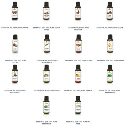 Difeel 100% Pure Essential Oils - The Complete Collection: 14 Piece Combo Set by difeel - find your natural beauty