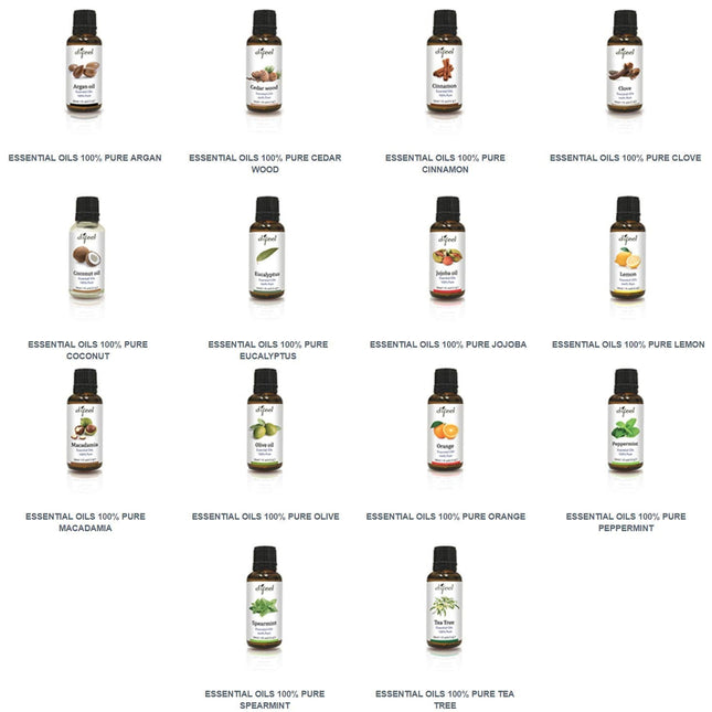 Difeel 100% Pure Essential Oils - The Complete Collection: 14 Piece Combo Set by difeel - find your natural beauty