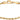 RMZ GOLD NYC 18K Gold Plated Rope Chain Bracelet - Made In Brazil
