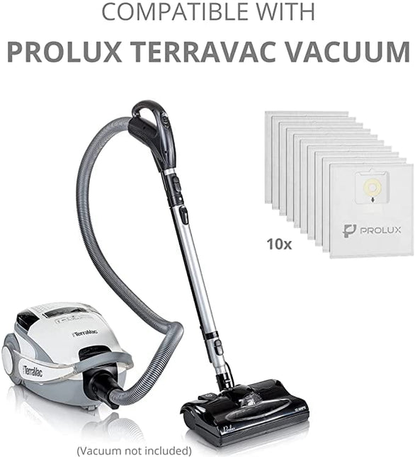10 pack of bags for Prolux TerraVac Vacuum by Prolux Cleaners
