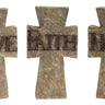 Stone Tabletop Sentiment Cross (Set of 3)