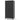 62 Inch Wicker Wardrobe with 2 Doors PE Rattan Closet with Hanging Rod-Black