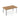 63 Inch Rectangular Outdoor Dining Table for 6 People with Acacia Wood Tabletop and Umbrella Hole-63 inches