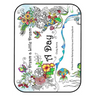 A Day: A Hand-Drawn Relaxing Journey and Coloring Book