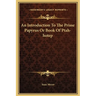 An Introduction To The Prisse Papyrus Or Book Of Ptah-hotep