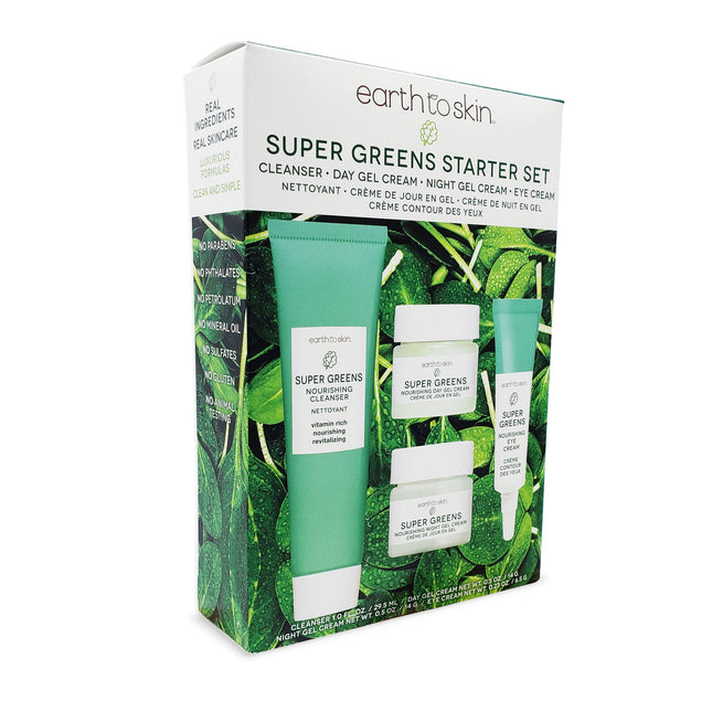 Super Greens Starter Set by EarthToSkin