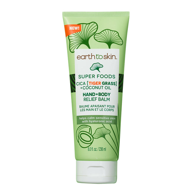 Super Foods Cica (Tiger Grass) & Coconut Oil Hand And Body Balm by EarthToSkin
