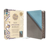 NIV Application Bible, Leathersoft, Teal/Grey, Red Letter, Thumb Indexed, Comfort Print: Bringing the Ancient Message of the Bible Into Your World