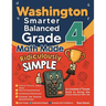 Washington Smarter Balanced Grade 4 Math Made Ridiculously Simple: A Comprehensive 4th Grade Guide to Acing Smarter Balanced Math