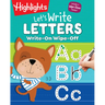 Write-On Wipe-Off Let's Write Letters: Write and Wipe Handwriting Practice for Kids Ages 3-6, Dry Erase Workbook with Kids Writing Practice, Uppercase