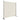 6 Feet Single Panel Rolling Room Divider with Smooth Wheels-White