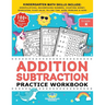 Addition Subtraction Practice Workbook: Kindergarten Math Workbook Age 5-7 Homeschool Kindergarteners and 1st Grade Activities Place Value, Manipulati
