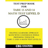 Test Prep Book for TABE 13 and 14 Math Test Level D