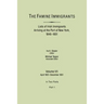 Famine Immigrants. Lists of Irish Immigrants Arriving at the Port of New York, 1846-1851. Volume VII, April 1851-December 1851. in Two Parts, Part 1