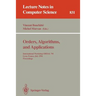 Orders, Algorithms and Applications: International Workshop Ordal '94, Lyon, France, July 4-8, 1994. Proceedings