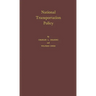 National Transportation Policy.