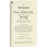 An Almanac of New York City for the Year 2025
