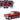 1964 Chevrolet Nova SS Burgundy "Muscle Car Collection" 1/25 Diecast Model Car by New Ray
