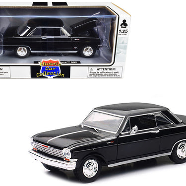 1964 Chevrolet Nova SS Black "Muscle Car Collection" 1/25 Diecast Model Car by New Ray