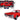 1966 Pontiac GTO Red "Muscle Car Collection" 1/25 Diecast Model Car by New Ray
