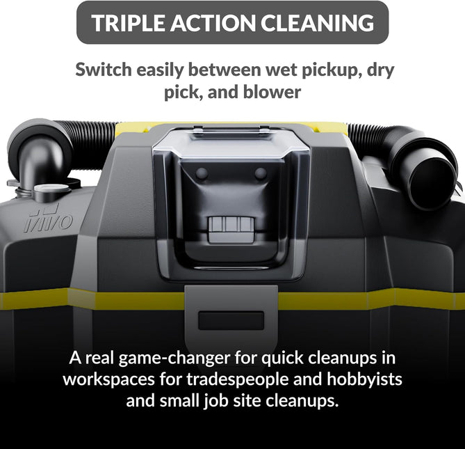 Prolux Cordless Commercial Wet/Dry Tool & Travel Vacuum by Prolux Cleaners