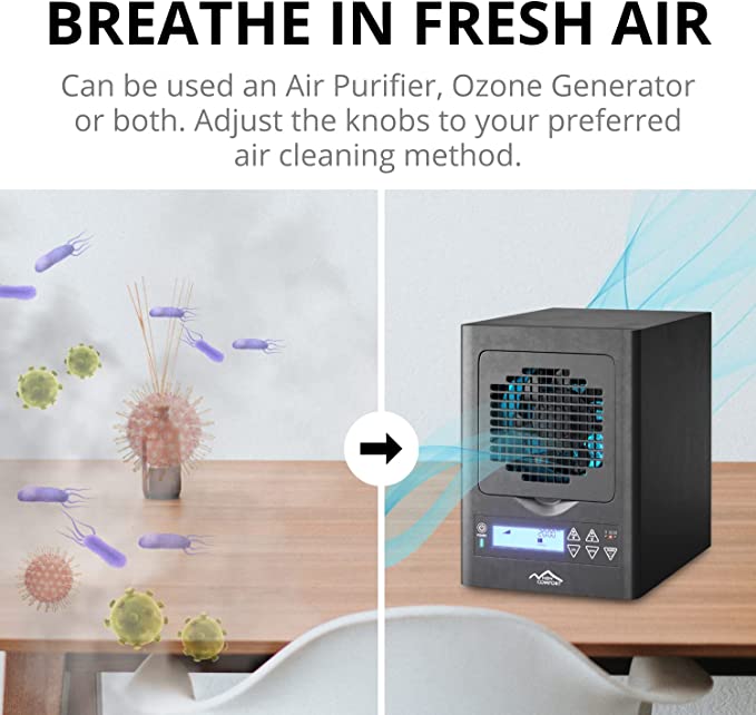 New Comfort 6 Stage Ozone Generating Air Purifier with Remote by Prolux by Prolux Cleaners