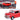 1961-1967 Morris Mini Cooper Red with White Top "Timeless Legends" 1/18 Diecast Model Car by Motormax