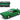 1969 Pontiac GTO Judge Green with Stripes 1/24 Diecast Model Car by Motormax