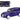 1940 Ford Sedan Delivery Purple Metallic 1/24 Diecast Model Car by Motormax
