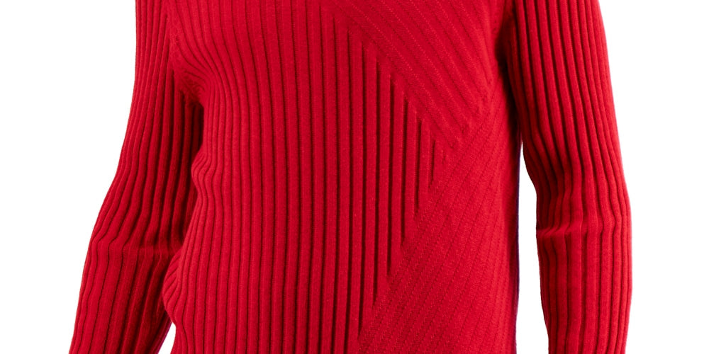 INC International Concepts Men's Tucker Crewneck Sweater Red Size Medium by Steals