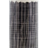 Terra Cotta Floor Vase with Black Criss Cross Pattern 24.75"H