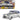 1950 Chevrolet Bel Air Lowrider Silver Metallic with Blue Metallic Top "Get Low" Series 1/24 Diecast Model Car by Motormax