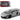 Lamborghini Aventador LP700-4 Gray Metallic 1/18 Diecast Model Car by Motormax