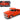 1958 Chevrolet Apache Fleetside Pickup Truck Orange 1/24 Diecast Model Car by Motormax