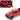2019 RAM 1500 Rebel Crew Cab Pickup Truck Red 1/24 Diecast Model Car by Motormax