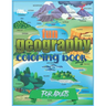 Fun Geography Coloring Book For Adults: Entertaining Geography Book