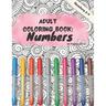 Adult Coloring Book: Numbers