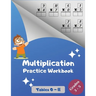 Multiplication Practice Workbook, Tables 0-11, Grades 3-5: Multiplications with Digits 0 to 11; Over 1700 Math Drills; Multiplication Table included.