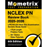 NCLEX PN Review Book 2025-2026 - 3 Full-Length Practice Tests, 50+ Online Video Tutorials, LPN NCLEX Next Gen Examination Secrets Study Guide: [6th Ed