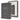 KJV Holy Bible, Giant Print Thinline Edition, Large Format, Gray Premium Imitation Leather, Red Letter, Thumb Index, Ribbon Marker