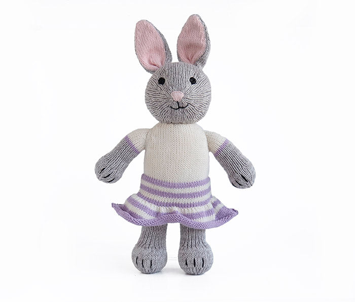 Grey Bunny with Skirt by Melange Collection
