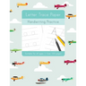 Letter Trace Paper Handwriting Practice: Learn to write activity workbooks, abc alphabet writing paper lines. All ages, adults, teens, kids, preschool