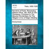 Narrative of Facts, Respecting Alanson Work, Jas. Burrr & Geo. Thompson, Prisoners in the Missouri Penitentiary, for the Alleged Crime of Negro Steali