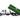 Mack Granite MP Refuse Garbage Truck with Tub-Style Roll-Off Container "Waste Management" White and Green 1/87 (HO) Diecast Model by First Gear