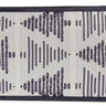 Grey Holiday Tree Wired Ribbon (Set of 2)