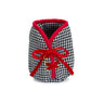 Houndstooth Christmas Tree Pot Cover 5"H