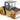 CAT Caterpillar CB-13 Tandem Vibratory Roller with Cab Yellow and Black 1/64 Diecast Model by Diecast Masters