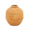 Bubbled Terra Cotta Vase 8"H